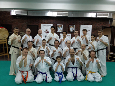 Training at Shihan Ipatov's Dojo