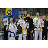 Результаты Чемпионата Херсонской области по Киокушин карате среди детей